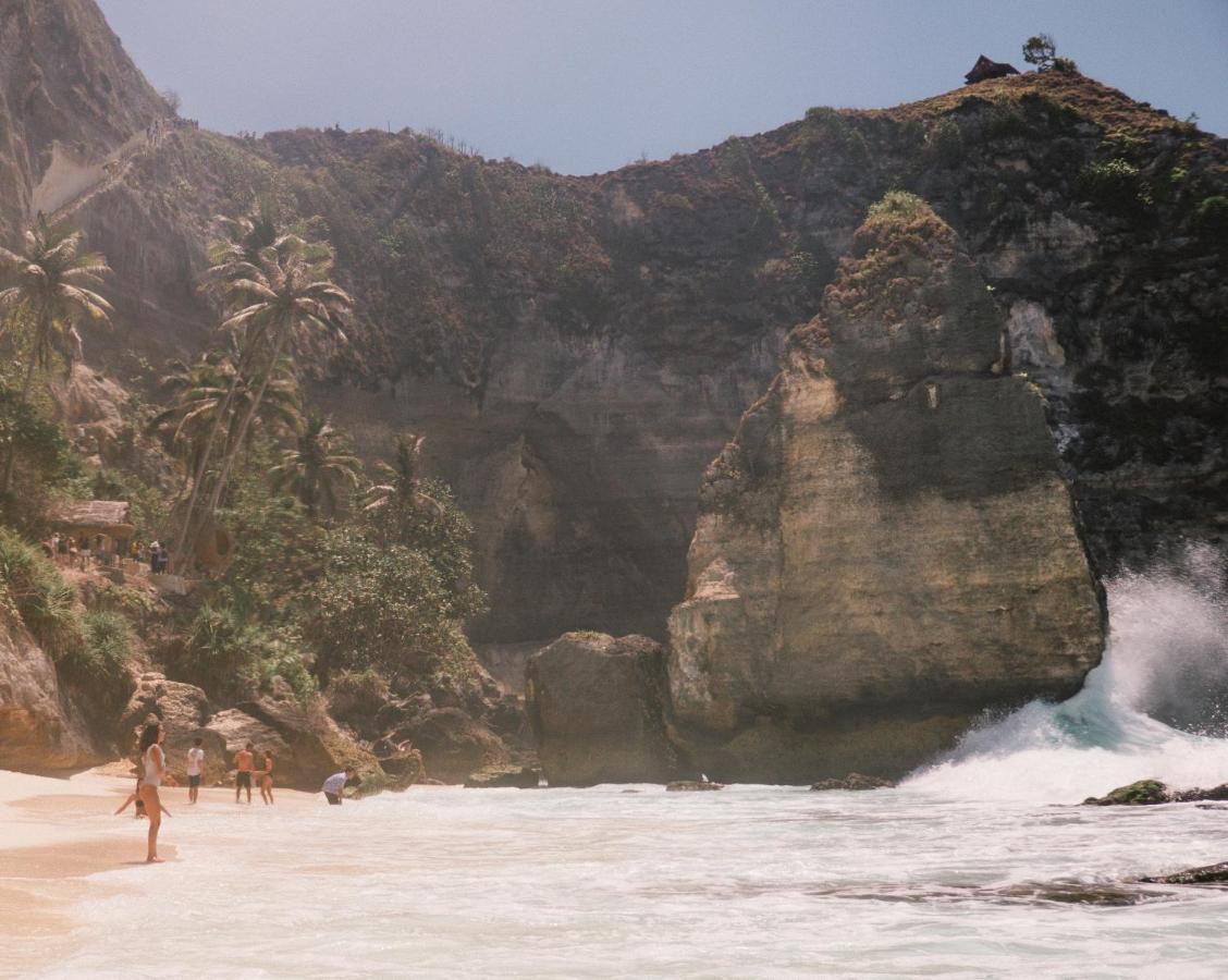 Tropical Glamping Nusa Penida - Private Romantic Seaside Bungalow Diamond Beach Polilit Exterior foto