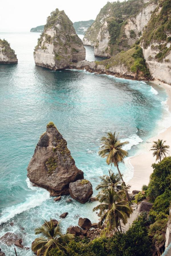 Tropical Glamping Nusa Penida - Private Romantic Seaside Bungalow Diamond Beach Polilit Exterior foto