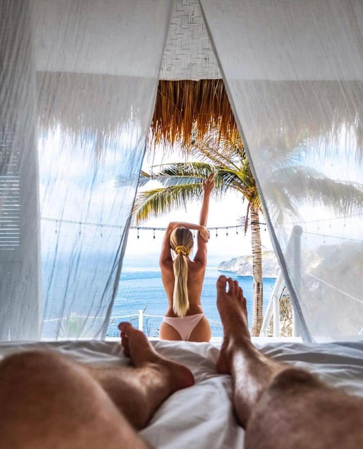 Tropical Glamping Nusa Penida - Private Romantic Seaside Bungalow Diamond Beach Polilit Exterior foto