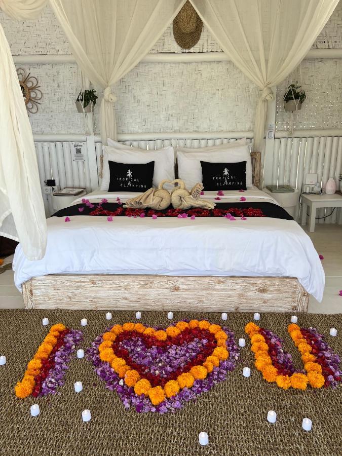 Tropical Glamping Nusa Penida - Private Romantic Seaside Bungalow Diamond Beach Polilit Exterior foto